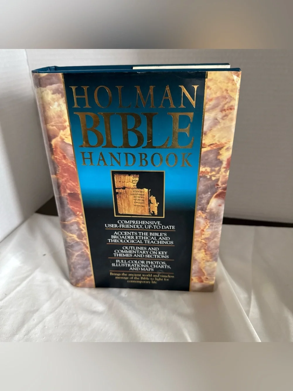 Bible Handbook - Blue and Gold